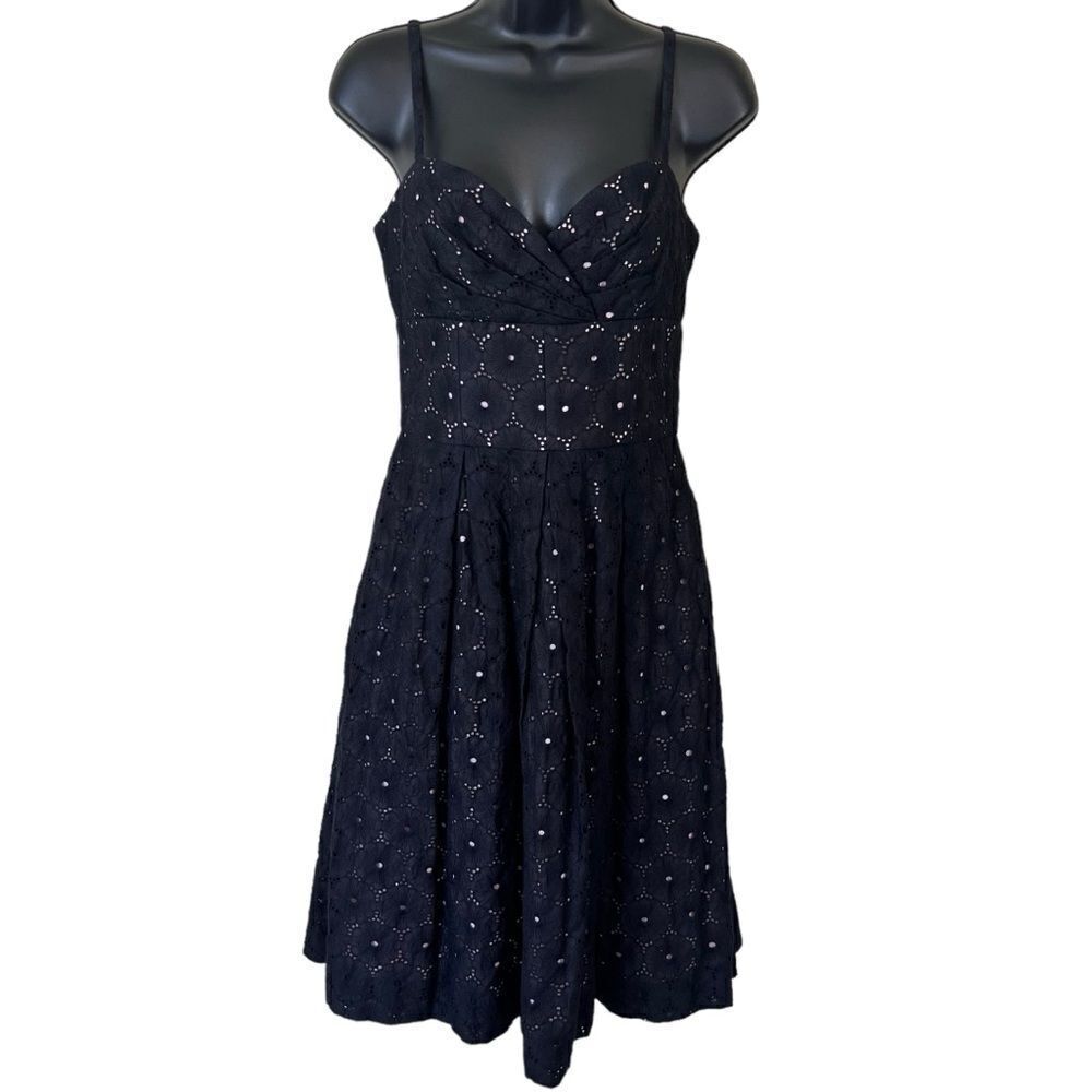 Lily Pulitzer Billie black eyelet dress Size 2